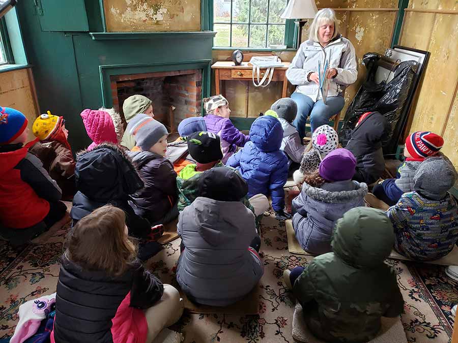 The Windham Free Library story hour