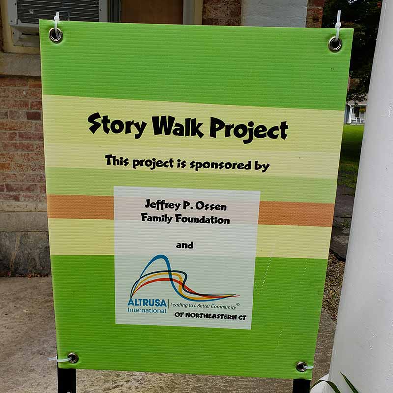 The Windham Free Library Story Walk Project
